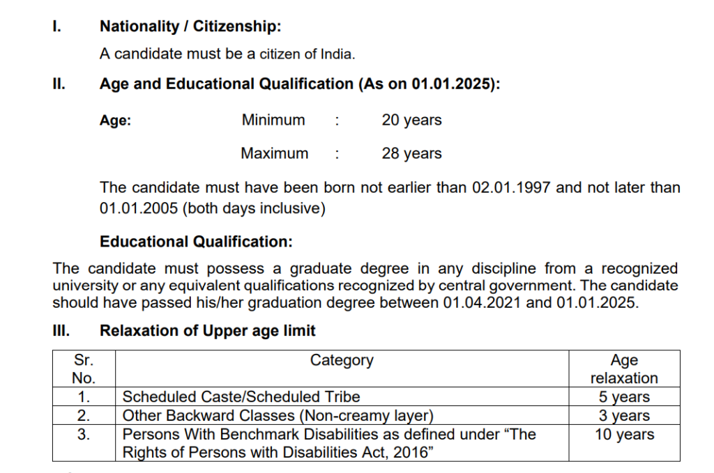 BOI Bank Bharti 2025 Main